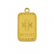 Breloques en acier Inox La Luna 'Guidance' Doré