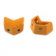 Perles tile fl&egrave;che Orange
