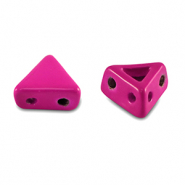 Perles tile triangle Rose magenta