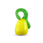 Breloques en verre citron Jaune-vert