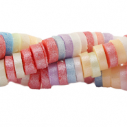 Perles Katsuki Heishi 4mm Multicolore-pearl shine coating