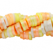 Perles Katsuki Heishi 4mm Multicolore-pearl shine coating