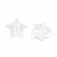 Perles acryliques étoile Transparent