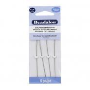 Beadalon collapsible eye needle 6.3cm (Extra Heavy) Argent&eacute;