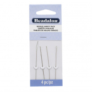 Beadalon needles variety pack Argent&eacute;