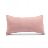 Pr&eacute;sentoir bijoux coussin velours doux Rose  clair