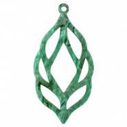 Pendentifs en résine Multicolore vert