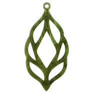Pendentifs en résine Vert mousse