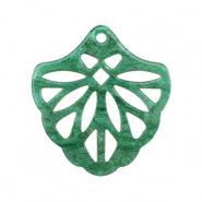 Pendentifs en résine Multicolore vert