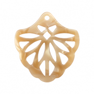 Pendentifs en résine Marron sable