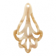 Pendentifs en résine Marron sable