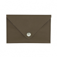 Porte monnaie moyens Vert olive fonc&eacute;