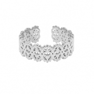 Bagues en acier Inox Argent&eacute;