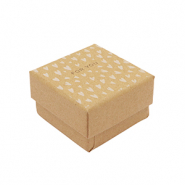 Bo&icirc;te &eacute;crin &agrave; bijoux "for you"&nbsp; Marron