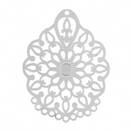 Breloques en acier Inox bohèmes Argenté