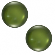 Cabochon classique 20mm Polaris Elements Lucido Vert mousse
