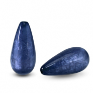 Perles Polaris Elements en forme de goutte Polmo Bleu peacoat