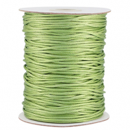 Fil macram&eacute; tress&eacute; 1.5mm Vert printemps