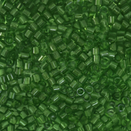 Perles Miyuki d&eacute;licas 15/0 Transparent Olive DBS1110