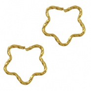 Appr&ecirc;ts en acier inox anneau bris&eacute; Dor&eacute;