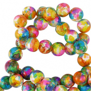 Perles en c&eacute;ramique 8mm Multicolore