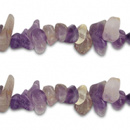 Perles chipstone Améthyste Violet
