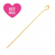 Apprêts en acier inox clou à tête ronde 35mm Doré