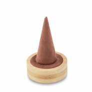 Pr&eacute;sentoir bijoux pour bagues Natural-marron cuivr&eacute;