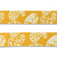 Bandana Jaune ocre-blanc