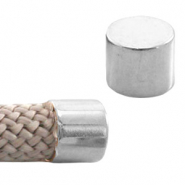 Embouts en métal DQ Ø10mm Argenté antique (sans nickel)