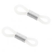 Attache cordon &agrave; lunettes Transparent