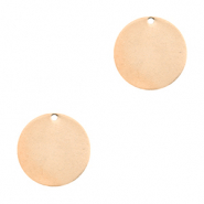 Breloques en métal Designer Quality pour ImpressArt 12mm Doré rosé (sans nickel)