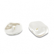 Imitations perles d&rsquo;eau douce Blanc