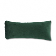 Pr&eacute;sentoir bijoux coussin velours doux Vert fonc&eacute;