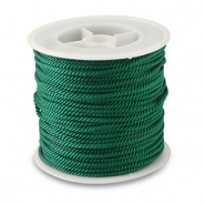 Cordon tendance 2mm Vert foncé