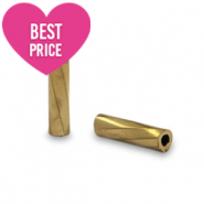 Perles de rocailles Special Bugles twist Doré antique