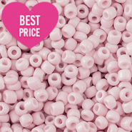 Perles de rocailles 6/0 (4mm) Rose clair
