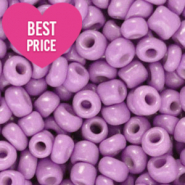 Perles de rocailles 8/0 (3mm) Violet orchidée