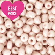 Perles de rocailles 6/0 (4mm) Rose fleurs de printemps