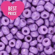 Perles de rocailles 8/0 (3mm) Violet lavande foncé