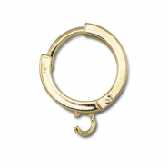 M&eacute;tal TQ laiton cr&eacute;oles avec anneau Dor&eacute;