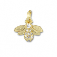 Métal TQ laiton breloques abeille Doré