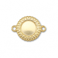 BY31&reg; Connecteur en acier Inox avec serti pour SS30 flatback Dor&eacute;