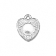 BY31&reg; Breloques en acier Inox avec serti pour SS16 flatback Argent&eacute;