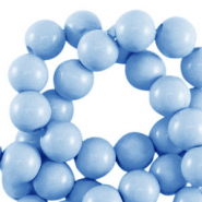 Perles acryliques 18 mm brillant Bleu clair