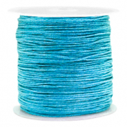 Fil macramé 0.8mm Bleu océan