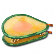 Accessoires pour cheveux pince à cheveux avocat Vert-jaune-doré