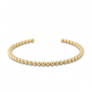 Bracelets en acier Inox jonc Doré