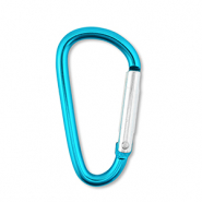 Apprêts colorés porte-clés Bleu brillant