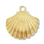 Pendentifs accroche-regard coquillage Doré